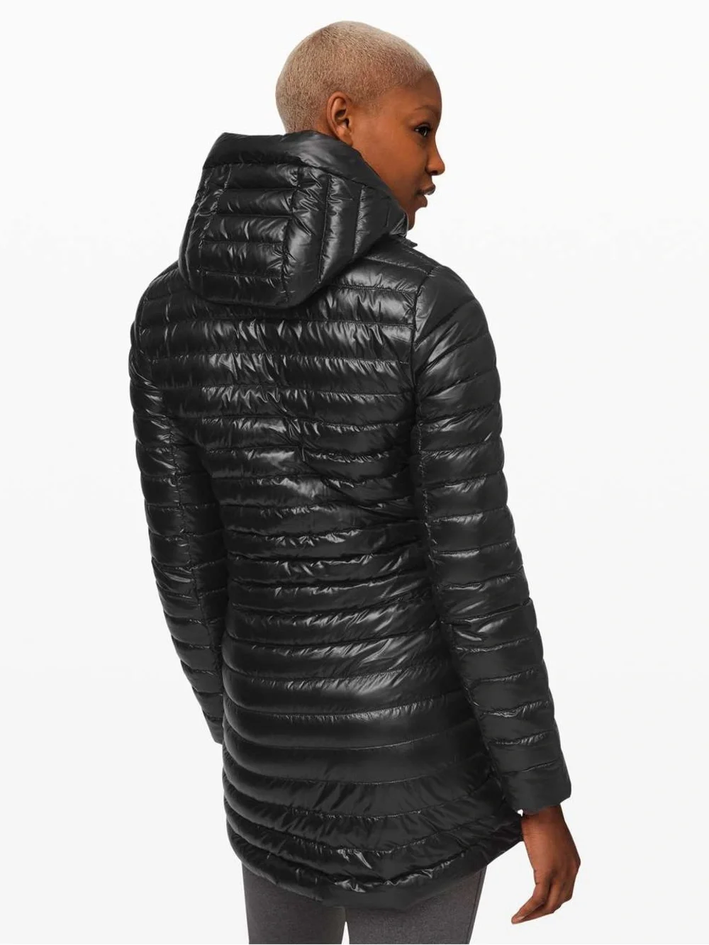 Lululemon Pack It Down Long Jacket *Shine Black 4